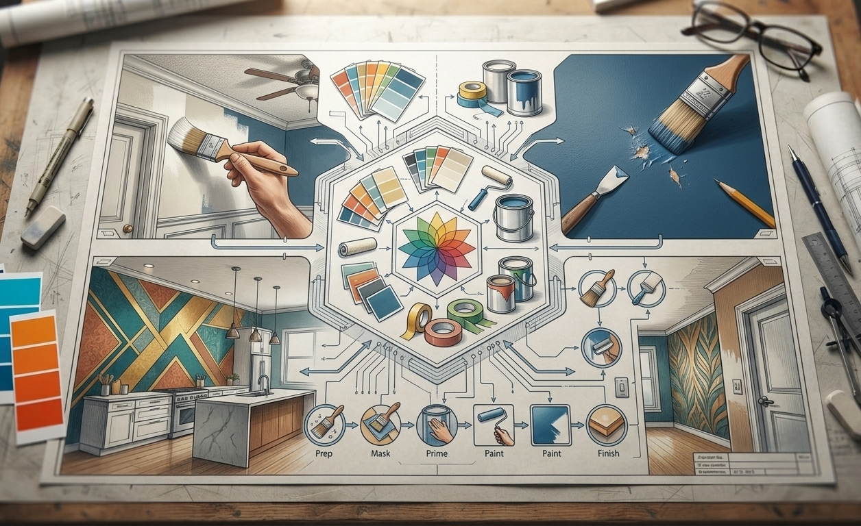 JC Plumbing painting services
